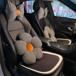 腰靠汽车护腰靠垫车内靠枕套装 宝马座椅颈枕特斯拉车载头枕护颈枕