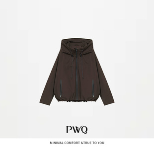 羽绒服鹅绒连帽蝙蝠袖下摆抽绳鹅绒服KGJ-26011017-DY