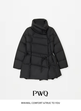 羽绒服90鹅绒高领长袖收腰外套PHAL-25120424-DY