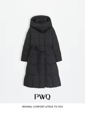 羽绒服90鹅绒立领系带收腰外套WME-25123010-DY