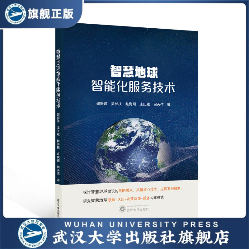 【旗舰正版 现货速发】智慧地球智能化服务技术 邵振峰，吴长枝，