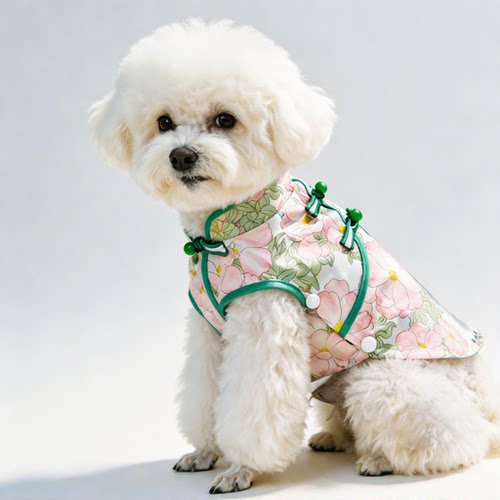 小型犬猫夏季透气防晒汉服旗袍