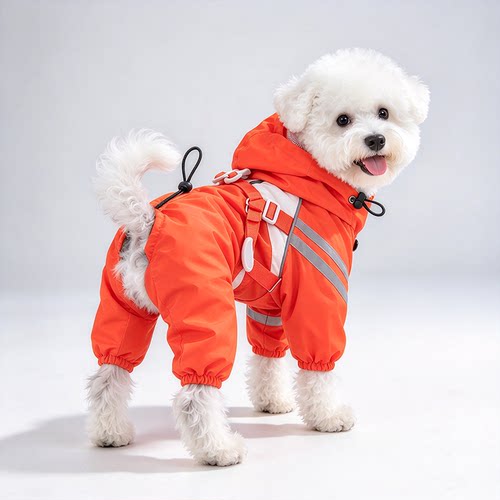 中小型犬四脚防水秋冬冲锋衣