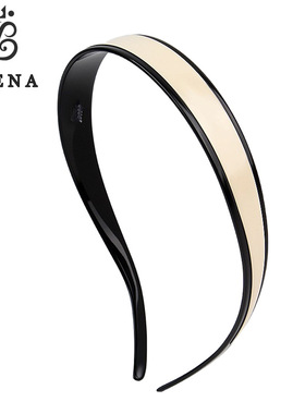 依慧达Evita同款干抛发箍 赫本风法国醋酸眼镜发箍女高颅顶头箍
