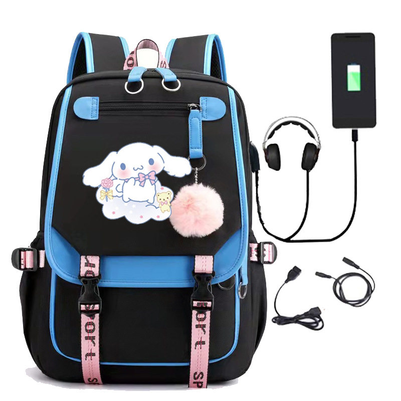 玉桂狗联名书包女生学生USB