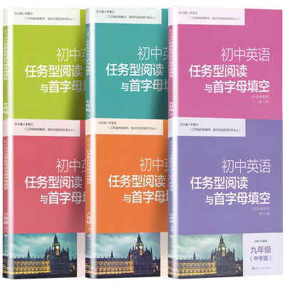 初中英语任务阅读首字母填空九年