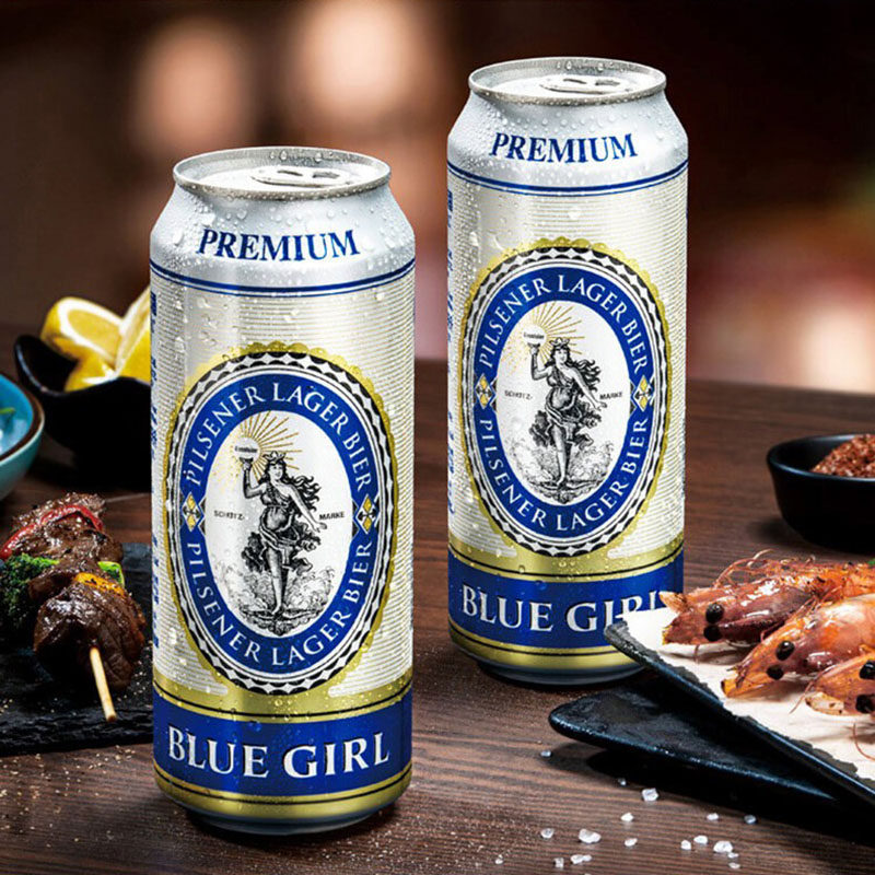 【自播专享】百威蓝妹啤酒德国酿造工艺拉格优质啤酒500ml*12听罐