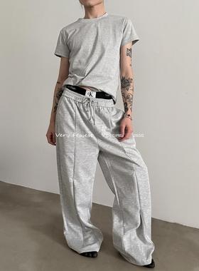 VERY FEWEST 自由切换拉链调节设计感阔腿卫裤男女时髦运动休闲裤