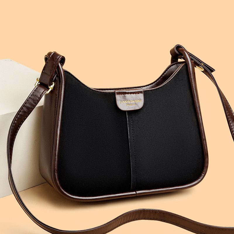 高级质感复古包包女式2026新款时尚百搭水桶包网红爆款单肩斜挎包