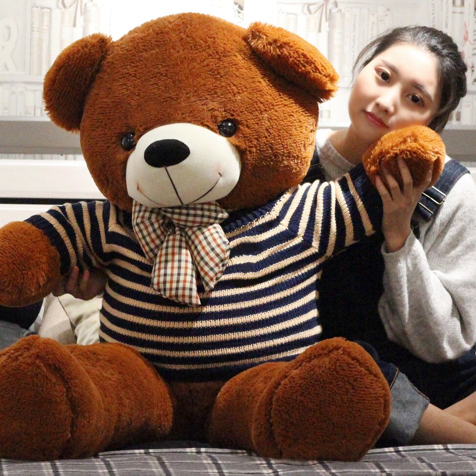 대형 곰 플러시 장난감 포옹 곰 테디 베어 팬더 인형 웨딩 인형 헝겊 인형 여자 친구 생일 선물