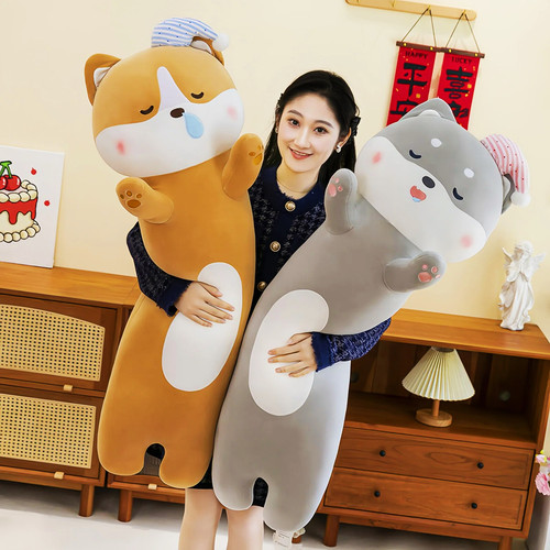 柴犬布娃娃宝宝玩具枕头大猫咪