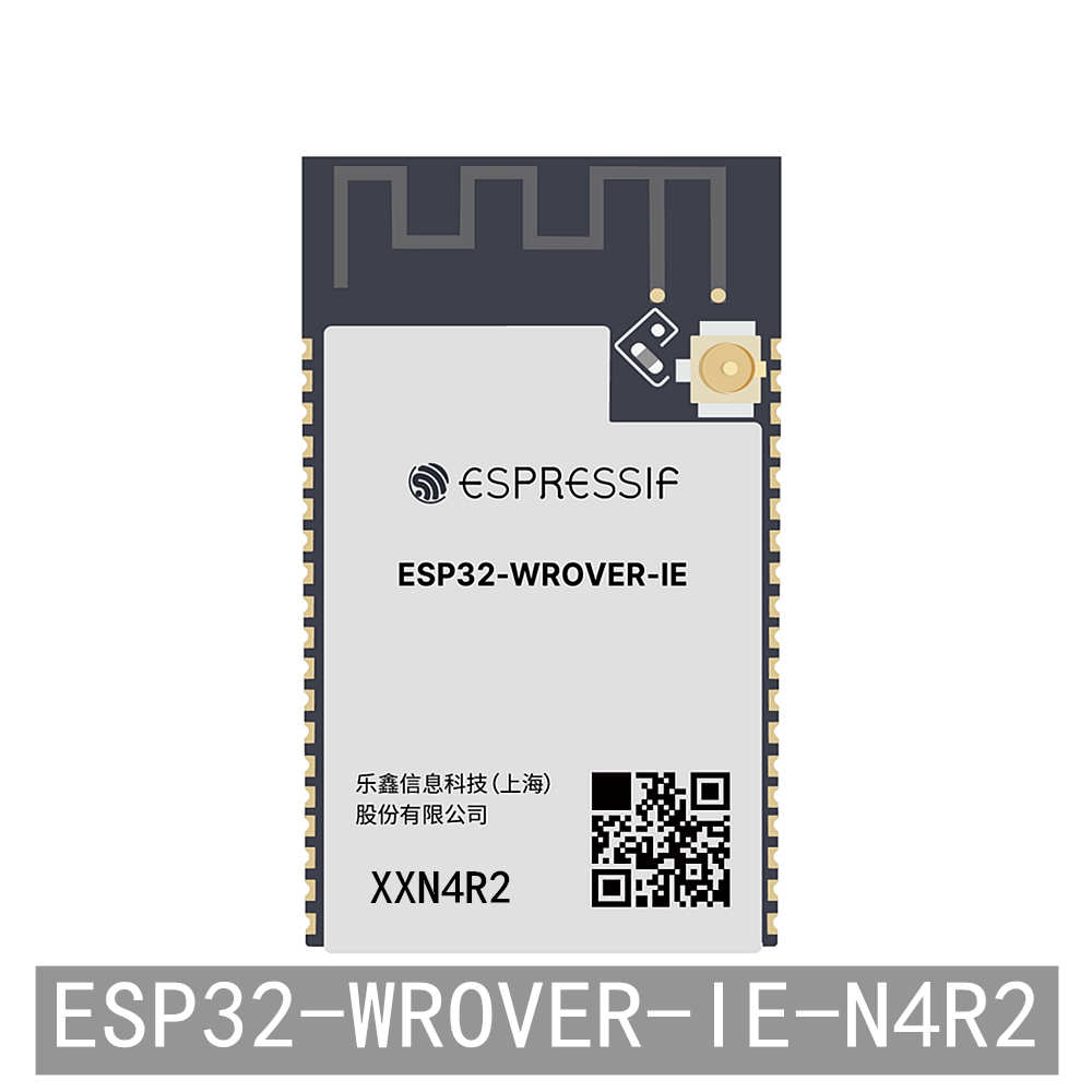 ESP32-WROVER-IE-N4R2 4MB Flash 2MB PSRAM WiFi蓝牙模组