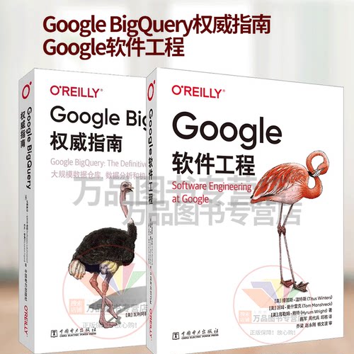 Google BigQuery权威指南+ Google软件工程 谷歌做软件工程的方式 软件组织在设计架构编写和维护代码 工程组织内软件实践评估设计