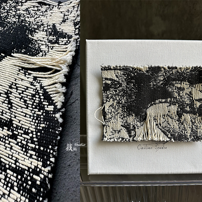 裁料棉服装进口设计师布料面料