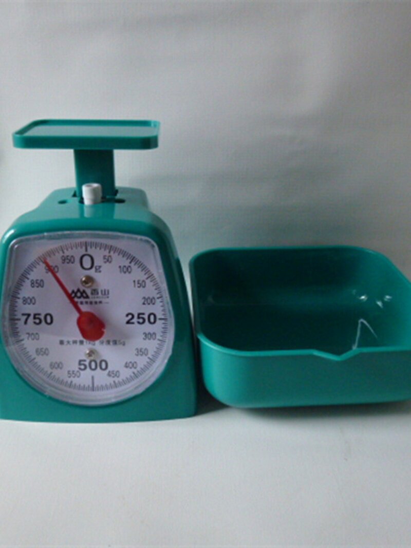 XIANGSHAN 상업 야채 시장 사각형 접시 주방 기계 스프링 규모 구운 식품 트레이 측정 규모 2KG 1KG