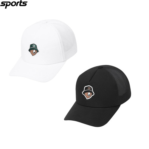 韩国代购golden bear高尔夫配饰26春夏男网眼透气防晒遮阳棒球帽