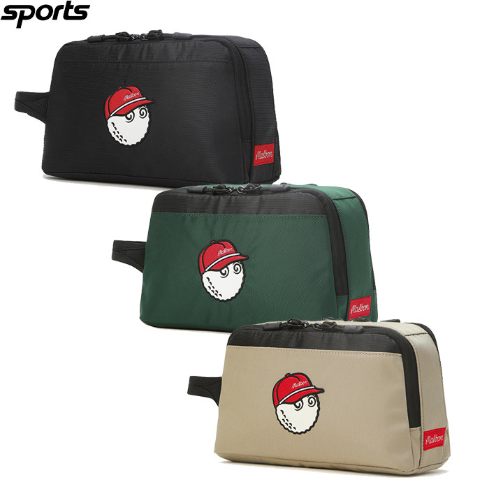 韩国代购malbon高尔夫球配饰26春夏男女轻便多功能收纳包手提包