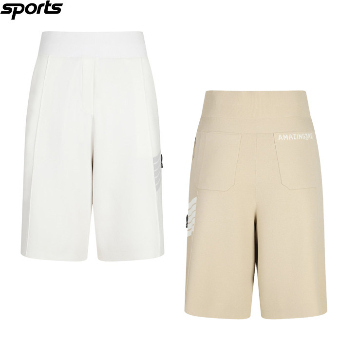 韩国代购amazingcre高尔夫球裤26春女吸湿透气弹力休闲针织短裤,运动服/休闲服装,高尔夫球服,淘宝优惠券,粉丝福利购,淘宝优惠卷