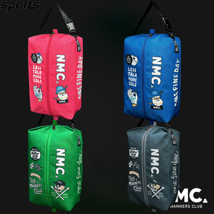 韩国代购NMC高尔夫配饰24年春夏ins轻便拎包收纳运动户外鞋包鞋袋