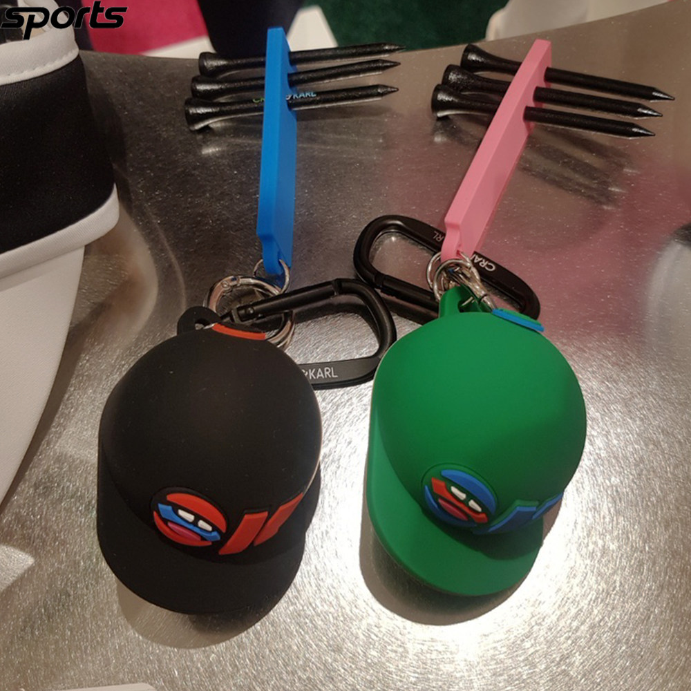 韩国代购CRAIG KARL高尔夫配饰24年春季球帽造型球TEE挂件小球袋