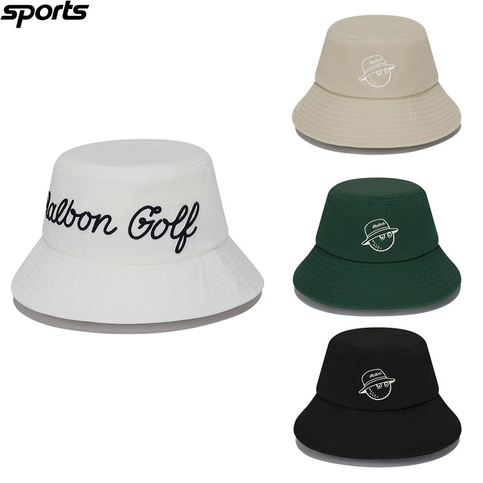 韩国代购malbon高尔夫球配饰26春夏男女运动休闲防晒遮阳渔夫帽