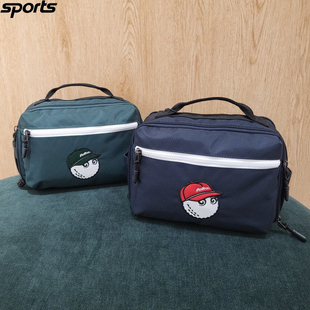 韩国代购malbon高尔夫球服25初秋男女休闲轻便可拆肩带手拿斜跨包