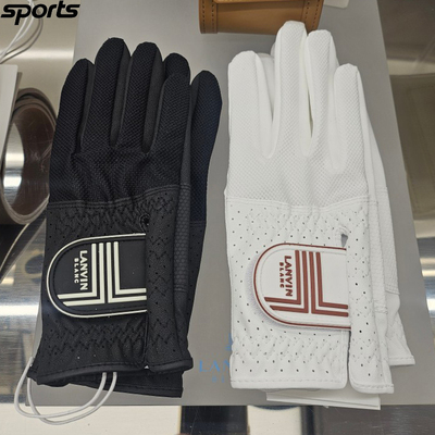 韩国代购lanvin blanc高尔夫配饰26春夏女标志舒适运动双手手套