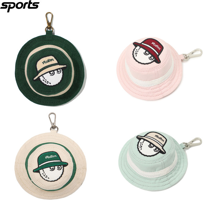 韩国代购malbon高尔夫球配饰26春夏女标志迷你小球袋帽型挂饰T包