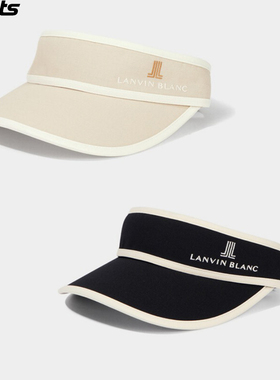 韩国代购lanvin blanc高尔夫配饰26春夏女标志防晒遮阳运动无顶帽