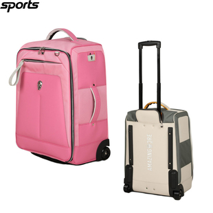 韩国代购amazingcre高尔夫配饰25春夏GOLF滑轮拉杆行李箱衣物包