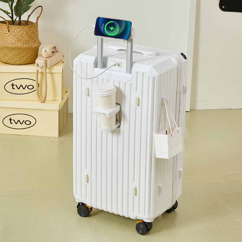 加厚24寸时尚潮流青年大容量纯色