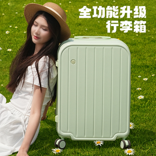 行李箱女高颜值大容量20寸拉杆箱可上飞机登机箱拉链密码旅行箱
