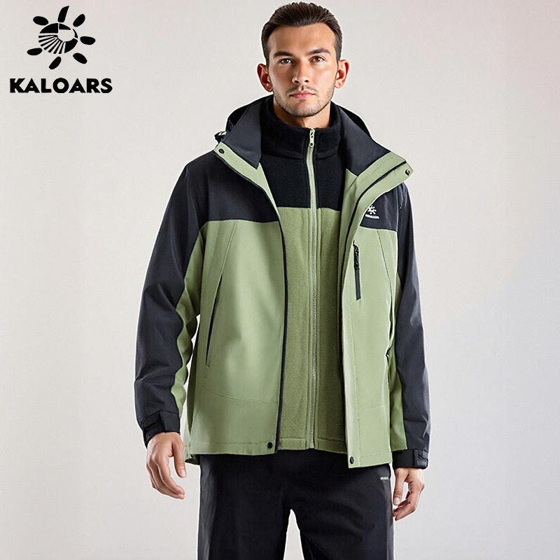 凯乐石薄荷绿猎风冲锋衣登山服