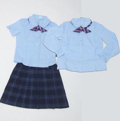 有现货（扬州梅岭小学本部本部及花都会校区）男女校服夏季长短袖