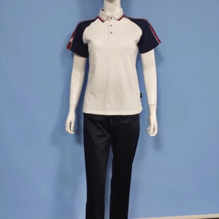 现货【杭州市余杭第一中学 (杭二中)】校服夏季套装运动装棒球服
