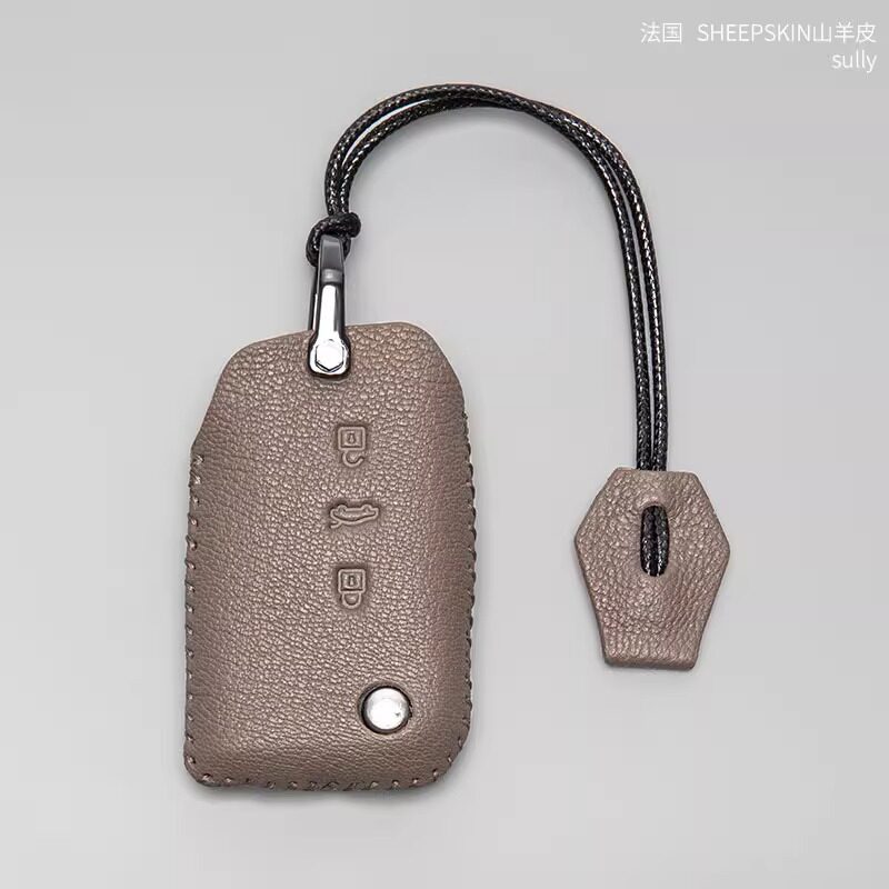 适用大众途观钥匙套速腾捷达polo帕萨特朗逸行宝来id4凌渡翻毛皮