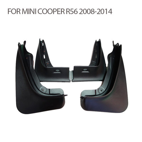 适用于 迷你 MINI COOPER COOPERS R56 汽车轮胎挡泥板挡泥皮瓦