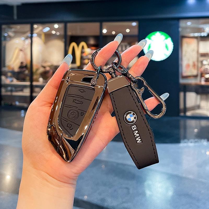 适用于宝马5系钥匙套530li三系325LI刀锋i3车ix3X1X2X3X4X5X6