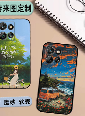摩托罗拉ThinkPhone 25手机壳MOTO ThinkPhone 2024保护套私人来图定制 女款壳 男款壳 情侣壳 软胶材质彩绘