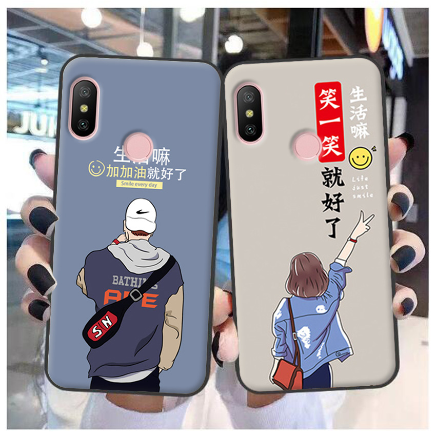 适用于小米红米Redmi 6 Pro手机壳Mi A2 Lite保护套软胶来图定制