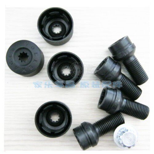 大众原厂原装速腾迈腾高尔夫6高7新宝来轮毂防盗螺丝轮胎螺丝帽