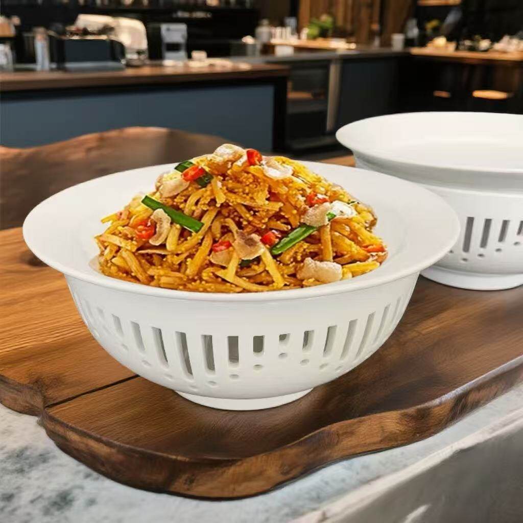 中式轻奢商用陶瓷蜡烛加热保温暖炉私房菜馆饭店专用汤盘炒盘餐具