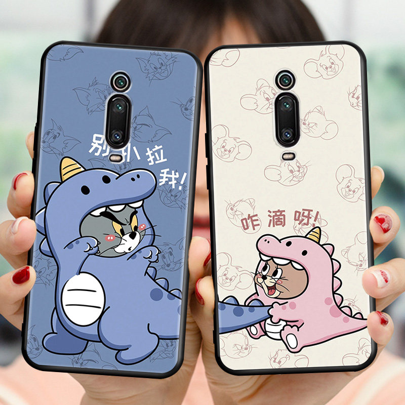 适用红米K20手机壳redmik20卡通文字m1903f11c创意情侣m1903f11a全包软壳红米k20pro防摔保护套m1903f10a新款