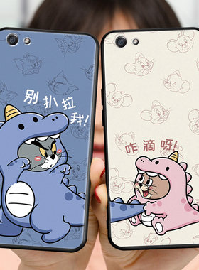 适用oppor9splus手机壳OPPO全包防摔保护套oppop创意卡通R9spuls新款软硅胶外壳oppo情侣可爱R9spuls个性网红