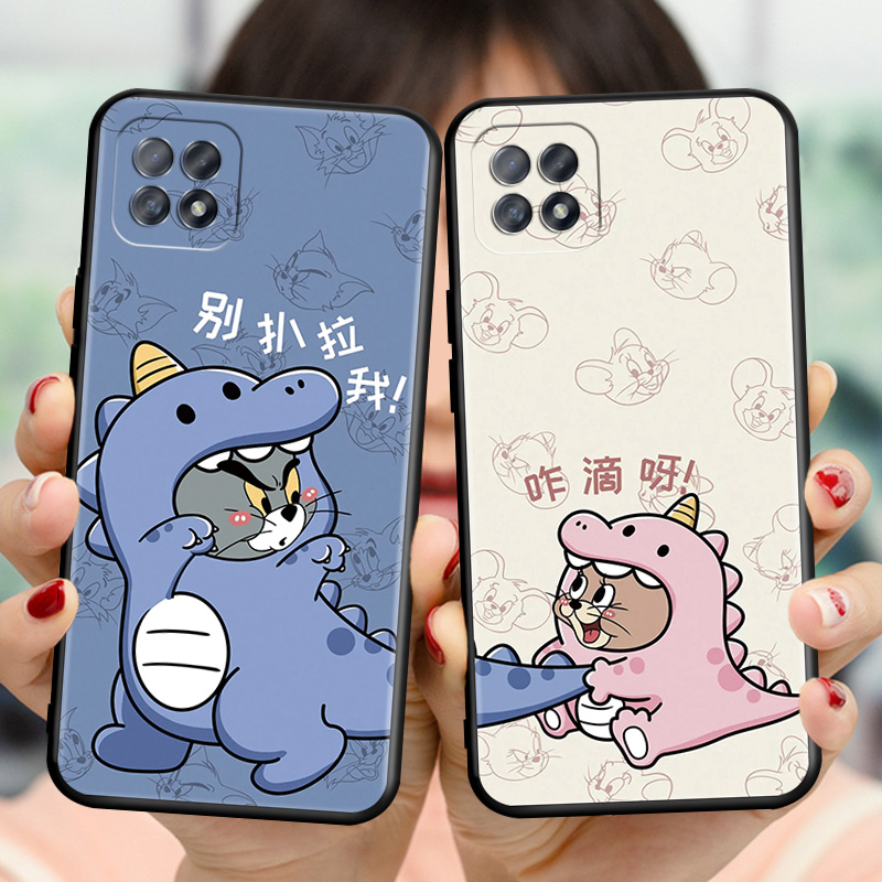适用OPPOA72手机壳PDYT20全包防摔外壳A53（5G国内）软硅胶保护套oopp网红个性a72情侣可爱oppoa72卡通简约潮