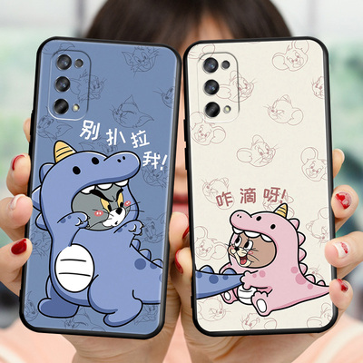 适用OPPORealmeQ2Pro手机壳rmx2173全包保护套realmex7学生情侣rmx2176卡通创意oppo软硅胶真我Q2Pro防摔外壳