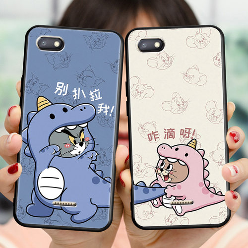适用红米6A手机壳redmi6a全包软壳m1804c3ce防摔保护套hm6a时尚文字redmi6a卡通可爱m1804c3ce情侣新款hm6a潮