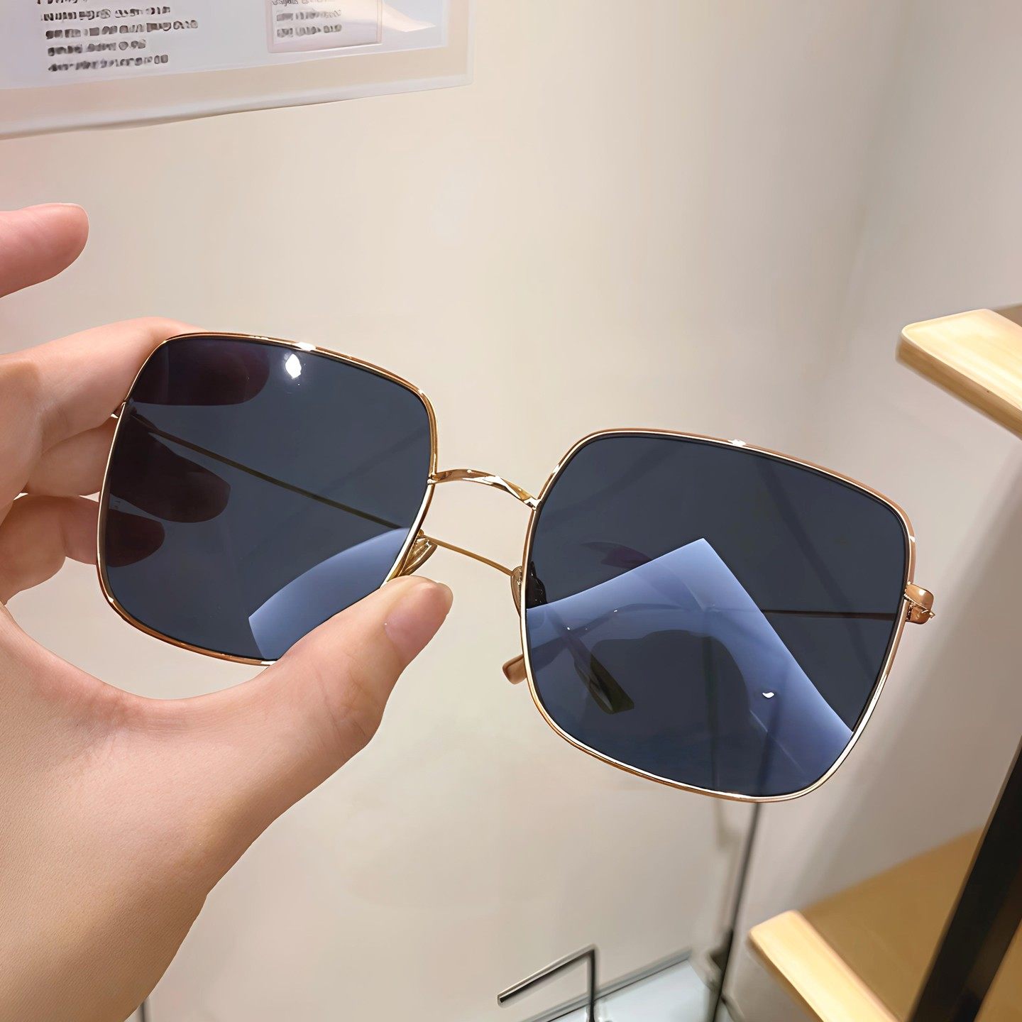 Ding版！2026新款墨镜女高级感复古网红大脸显瘦太阳眼镜防紫外线