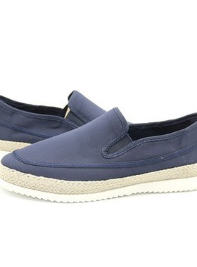 专柜玛丽正品男鞋22春夏新款休闲一脚蹬平底渔夫鞋帆布鞋男72166M