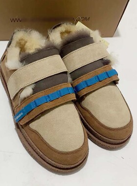 专柜玛丽正品雪地靴女款加绒加厚皮毛一体厚底东北棉鞋女鞋69066W